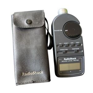 Radio Shack Vintage No. 33-2055 Digital Sound Level Meter *Tested*